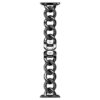 Kettingband voor Apple Watch® 40 mm & 41 mm, zwart, zwarte afwerking Kettingband voor Apple Watch® 40 mm & 41 mm, zwart, zwarte afwerking