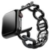 Kettingband voor Apple Watch® 40 mm & 41 mm, zwart, zwarte afwerking Kettingband voor Apple Watch® 40 mm & 41 mm, zwart, zwarte afwerking