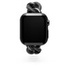 Kettingband voor Apple Watch® 40 mm & 41 mm, zwart, zwarte afwerking Kettingband voor Apple Watch® 40 mm & 41 mm, zwart, zwarte afwerking