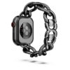 Kettingband voor Apple Watch® 40 mm & 41 mm, zwart, zwarte afwerking Kettingband voor Apple Watch® 40 mm & 41 mm, zwart, zwarte afwerking