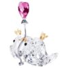Liefdesvogels met roze hart