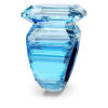 Lucent cocktailring met achthoekige slijpvorm, blauw Lucent cocktailring met achthoekige slijpvorm, blauw
