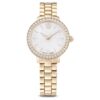 Matrix 3-Link horloge, Swiss Made, metalen armband, goudkleurig, champagnekleurige afwerking Matrix 3-Link horloge, Swiss Made, metalen armband, goudkleurig, champagnekleurige afwerking