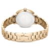 Matrix 3-Link horloge, Swiss Made, metalen armband, goudkleurig, champagnekleurige afwerking Matrix 3-Link horloge, Swiss Made, metalen armband, goudkleurig, champagnekleurige afwerking