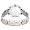 Matrix 3-Link horloge, Swiss Made, metalen armband, zilverkleurig, roségoudkleurige afwerking Matrix 3-Link horloge, Swiss Made, metalen armband, zilverkleurig, roségoudkleurige afwerking