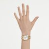 Matrix Date-horloge, Swiss Made, metalen armband, goudkleurig, goudkleurige afwerking Matrix Date-horloge, Swiss Made, metalen armband, goudkleurig, goudkleurige afwerking