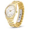 Matrix Date-horloge, Swiss Made, metalen armband, goudkleurig, goudkleurige afwerking Matrix Date-horloge, Swiss Made, metalen armband, goudkleurig, goudkleurige afwerking