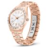 Matrix Date-horloge, Swiss Made, metalen armband, roségoudkleurig, roségoudkleurige afwerking Matrix Date-horloge, Swiss Made, metalen armband, roségoudkleurig, roségoudkleurige afwerking