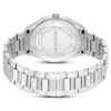 Matrix Date-horloge, Swiss Made, metalen armband, zilverkleurig, roestvrij staal Matrix Date-horloge, Swiss Made, metalen armband, zilverkleurig, roestvrij staal