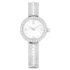 Matrix Pearl-armbandhorloge, Swiss Made, kristallen armband, wit, roestvrij staal Matrix Pearl-armbandhorloge, Swiss Made, kristallen armband, wit, roestvrij staal