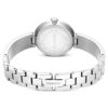 Matrix Pearl-armbandhorloge, Swiss Made, kristallen armband, wit, roestvrij staal Matrix Pearl-armbandhorloge, Swiss Made, kristallen armband, wit, roestvrij staal