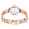 Matrix Pearl-armbandhorloge, Swiss Made, kristallen armband, zwart, roségoudkleurige afwerking Matrix Pearl-armbandhorloge, Swiss Made, kristallen armband, zwart, roségoudkleurige afwerking