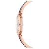 Matrix Pearl-armbandhorloge, Swiss Made, kristallen armband, zwart, roségoudkleurige afwerking Matrix Pearl-armbandhorloge, Swiss Made, kristallen armband, zwart, roségoudkleurige afwerking