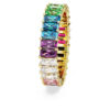 Matrix-ring met baguette-slijpsel, veelkleurig, verguld Matrix-ring met baguette-slijpsel, veelkleurig, verguld