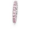 Matrix-ring met ronde slijpvorm, roze, gerhodineerd Matrix-ring met ronde slijpvorm, roze, gerhodineerd