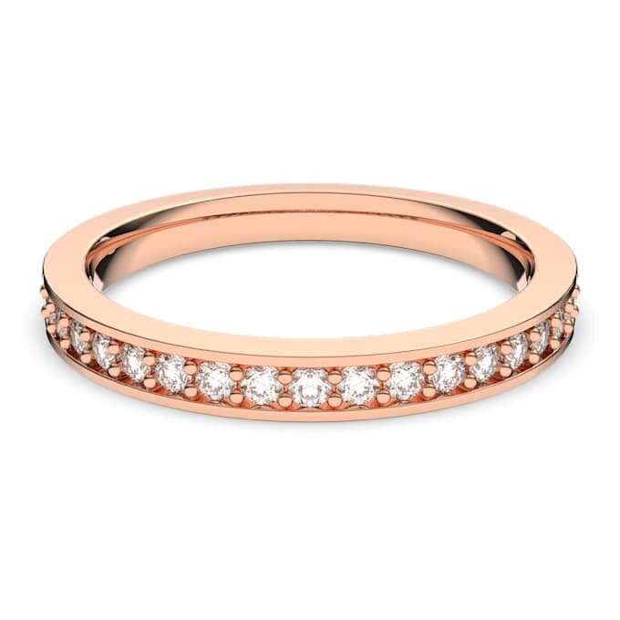 Matrix-ring wit, roségoudkleurig verguld Matrix-ring wit, roségoudkleurig verguld