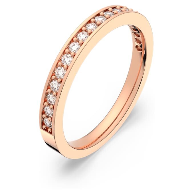 Matrix-ring wit, roségoudkleurig verguld Matrix-ring wit, roségoudkleurig verguld