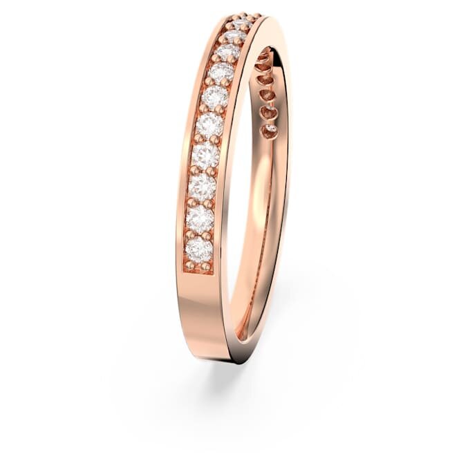 Matrix-ring wit, roségoudkleurig verguld Matrix-ring wit, roségoudkleurig verguld