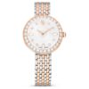 Matrix Tennis 7-Link horloge, Swiss Made, metalen armband, roségoudkleurig, afwerking van gemengd metaal Matrix Tennis 7-Link horloge, Swiss Made, metalen armband, roségoudkleurig, afwerking van gemengd metaal