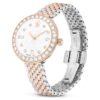 Matrix Tennis 7-Link horloge, Swiss Made, metalen armband, roségoudkleurig, afwerking van gemengd metaal Matrix Tennis 7-Link horloge, Swiss Made, metalen armband, roségoudkleurig, afwerking van gemengd metaal