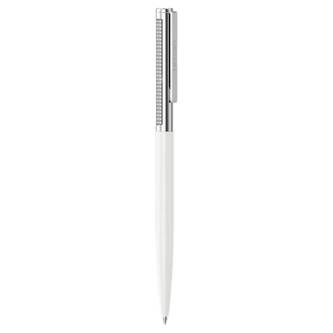 Matrix Tennis balpen wit, verchroomd Matrix Tennis balpen wit, verchroomd