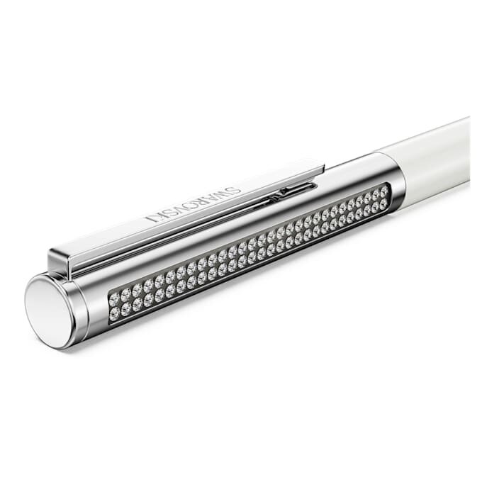 Matrix Tennis balpen wit, verchroomd Matrix Tennis balpen wit, verchroomd