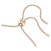 Matrix Tennisarmband, ronde slijpvorm, wit, roségoudkleurig verguld Matrix Tennisarmband, ronde slijpvorm, wit, roségoudkleurig verguld
