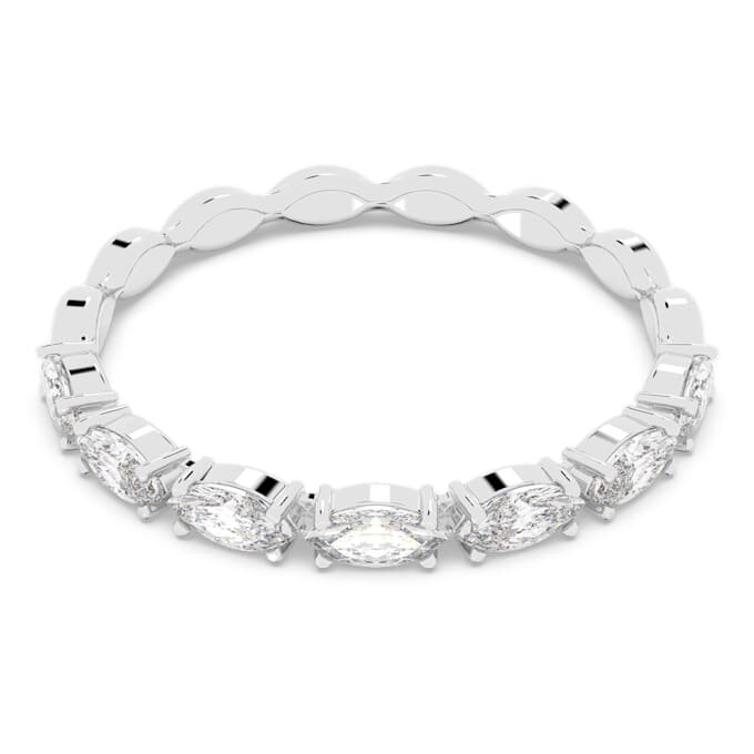 Matrix Vittore-ring met marquise-slijpsel, wit, gerhodineerd Matrix Vittore-ring met marquise-slijpsel, wit, gerhodineerd