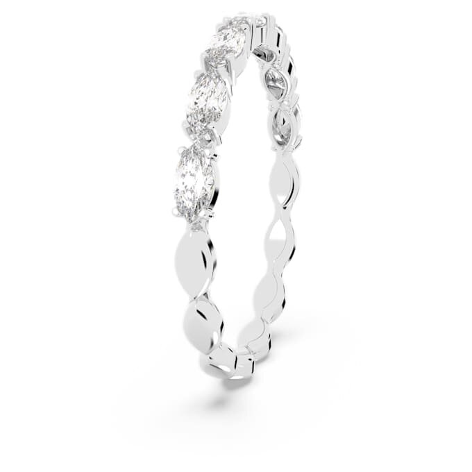 Matrix Vittore-ring met marquise-slijpsel, wit, gerhodineerd Matrix Vittore-ring met marquise-slijpsel, wit, gerhodineerd