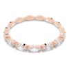 Matrix Vittore-ring met marquise-slijpsel, wit, roségoudkleurig verguld