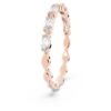 Matrix Vittore-ring met marquise-slijpsel, wit, roségoudkleurig verguld