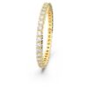 Matrix Vittore-ring, ronde slijpvorm, wit, goudkleurige afwerking Matrix Vittore-ring, ronde slijpvorm, wit, goudkleurige afwerking