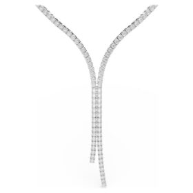 Matrix Y-ketting met ronde slijpvorm, wit, gerhodineerd Matrix Y-ketting met ronde slijpvorm, wit, gerhodineerd