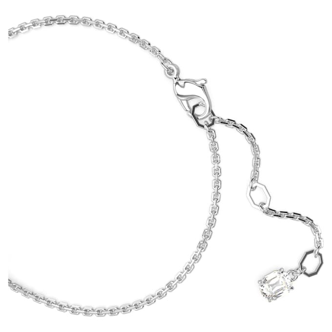 Mesmera-armband met gemengde slijpvormen, blauw, gerhodineerd Mesmera-armband met gemengde slijpvormen, blauw, gerhodineerd