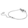 Mesmera-armband met gemengde slijpvormen, groen, gerhodineerd Mesmera-armband met gemengde slijpvormen, groen, gerhodineerd