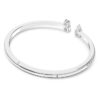 Mesmera-armband met gemengde slijpvormen, wit, gerhodineerd Mesmera-armband met gemengde slijpvormen, wit, gerhodineerd