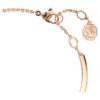 Mesmera-armband met gemengde slijpvormen, wit, roségoudkleurig verguld Mesmera-armband met gemengde slijpvormen, wit, roségoudkleurig verguld