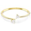 Mesmera-armband met hart, wit, verguld Mesmera-armband met hart, wit, verguld