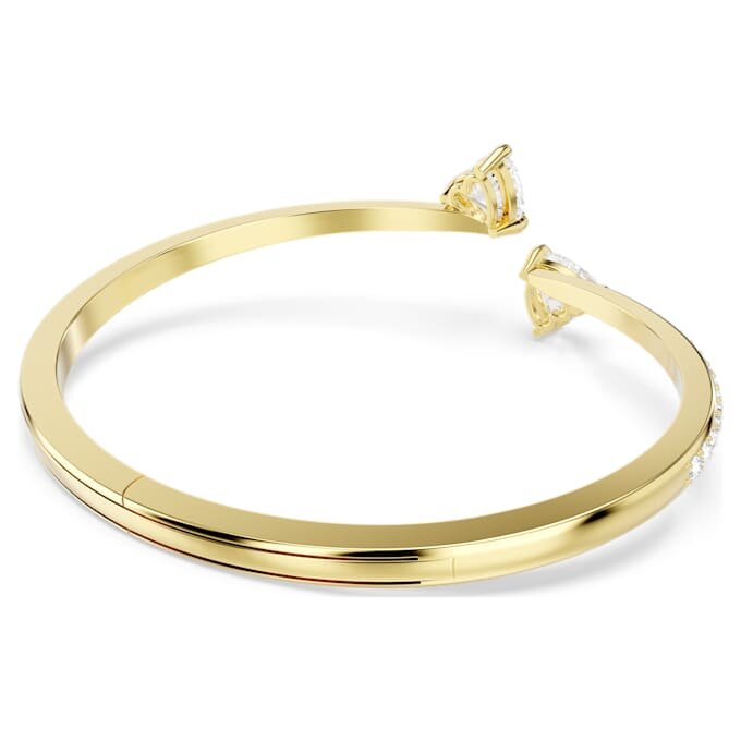Mesmera-armband met hart, wit, verguld Mesmera-armband met hart, wit, verguld