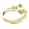 Millenia-armband met achthoekige slijpvorm, groen, verguld Millenia-armband met achthoekige slijpvorm, groen, verguld