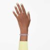 Millenia-armband met achthoekige slijpvorm, paars, verguld Millenia-armband met achthoekige slijpvorm, paars, verguld