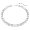 Millenia-ketting met achthoekige slijpvorm, wit, gerhodineerd Millenia-ketting met achthoekige slijpvorm, wit, gerhodineerd