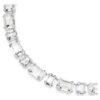 Millenia-ketting met achthoekige slijpvorm, wit, gerhodineerd Millenia-ketting met achthoekige slijpvorm, wit, gerhodineerd