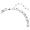 Millenia-ketting met achthoekige slijpvorm, wit, gerhodineerd Millenia-ketting met achthoekige slijpvorm, wit, gerhodineerd