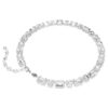 Millenia-ketting met achthoekige slijpvorm, wit, gerhodineerd Millenia-ketting met achthoekige slijpvorm, wit, gerhodineerd