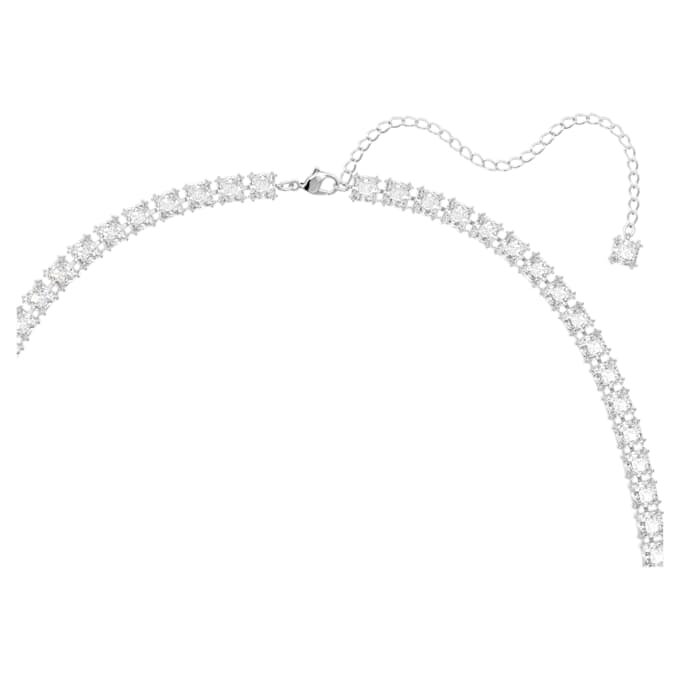Millenia-riem met vierkante slijpvorm, wit, gerhodineerd Millenia-riem met vierkante slijpvorm, wit, gerhodineerd