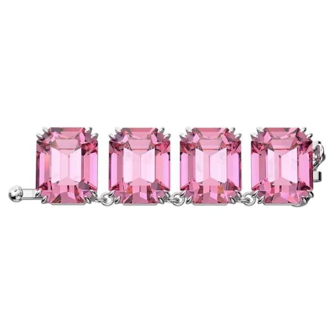 Millenia-verlengstuk met achthoekige slijpvorm, roze, gerhodineerd Millenia-verlengstuk met achthoekige slijpvorm, roze, gerhodineerd