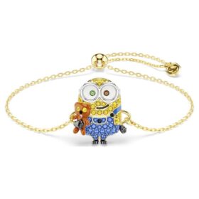 Minions Bob-armband met pavé, veelkleurig, verguld