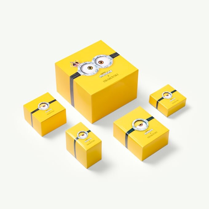 Crystalline balpen Minions, blauw, verguld Crystalline balpen Minions, blauw, verguld