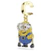 Minions Bob-bedel met pavé, veelkleurig, verguld Minions Bob-bedel met pavé, veelkleurig, verguld